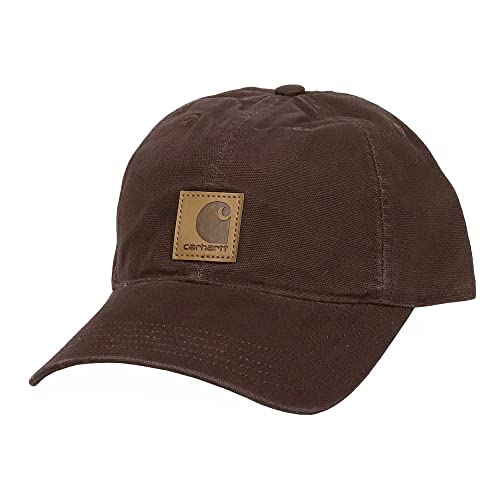 carhartt [カーハート] キャップ メンズ レディース 帽子 男女兼用 ODESSA CAP ローキャップ 浅め ブランド アメカジ ファッション ブラックベリー ブラウン 茶色 Free Size [並行輸入品]