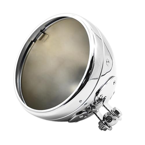 Coque de phare avant de moto vintage en aluminium pour projet custom et café racer
