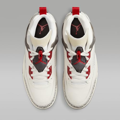 Jordan Spizike Low Men's Shoes (FQ1759-116, Sail/Anthracite/Coconut Milk/Varsity Red)4