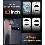 SPIDERCASE Magnetic for Google Pixel 11 Pro Case, Black - Image 2