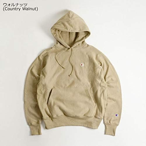 [チャンピオン] GF68 リバースウィーブ プルオーバー フードスウェット 単色青タグ