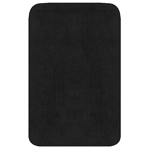 WKIEQACO Home & Garden Möbel-Badteppich-Set 2-teilig Stoff Anthrazit – Bild 3