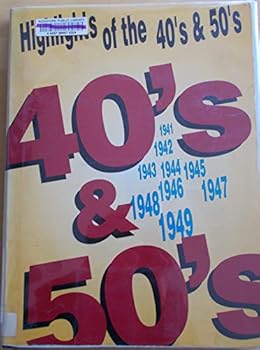 Paperback Highlights of the 40's and 50's Piano Vocal Highlight Songbooks Book