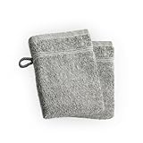 AMFUN Cotton Body Wash Mitts, Soft Shower and Face Washing Glove, Reusable Absorbent Hand Towel Set for Face, Body, Bath,SPA