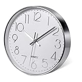 [100% garantía de calidad]: cuando recibes nuestros productos, nos aseguramos de que te guste nuestro reloj de pared y lo usarás durante mucho tiempo.