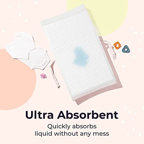 Peekapoo X-Large (30"x18") Disposable Changing Pads for Baby – Portable Changing Pad Liners for Mess Free Travel, Ultra Absorbent, Waterproof and Super Soft, 50 Count - Image 5