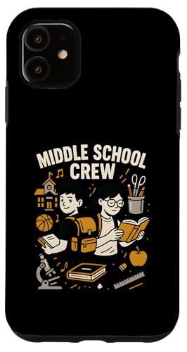Collège Crew Cool Kids Boys Vintage Back to School Coque pour iPhone 11