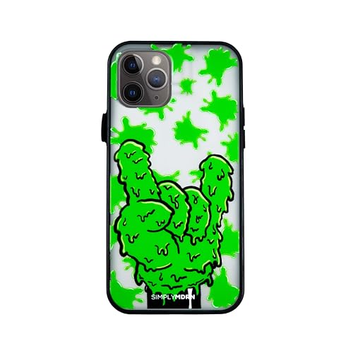 Coque iPhone 12 Pro antichoc noire brillante SIMPLYMDRN Shlime 6,1 pouces