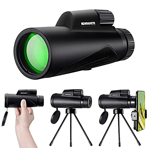 12x50 High Power Monocular Telescope, Newnaivete BAK4 Prism FMC High Definition, Low Night Vision with Smartphone Holder Tripod for Adults Kids Bird Watching Wildlife Camping Hunting Travelling 12x50 High Power Monocular Telescope, Newnaivete BAK4 Prism FMC High Definition, Low Night Vision with Smartphone Holder Tripod for Adults Kids Bird Watching Wildlife Camping Hunting Travelling
