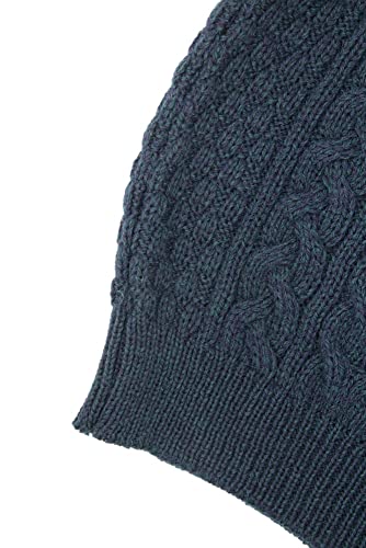 Aran Crafts Irish Mens Polo Neck Sweater, 100% Wool (R1587)4