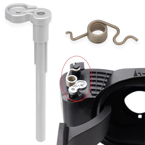Txouoxt Fuel Door Hinge Pin with Gas Door Spring for Chevrolet Silverado/GMC Sierra 2019-2025 1500/2500/3500 HD, Aluminum Hinge Kit for Permanent Loose Gas Cap Repair
