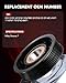 GDSMOTU AC Compressor with Clutch Fits for INFINITI for QX60 for JX35 3.5L 2013-2015 for Nissan for Maxima for Murano for Pathfinder for Quest 3.5L, CO11319C, 6512742