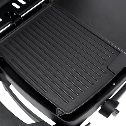GFTIME 32 x 24cm Gusseisen Grill-Wende-Platte für Enders Urban, Urban Pro, Explorer, Explorer Pro (vor 2025), Nicht für Enders Urban II & Explorer II 2025 und neuer