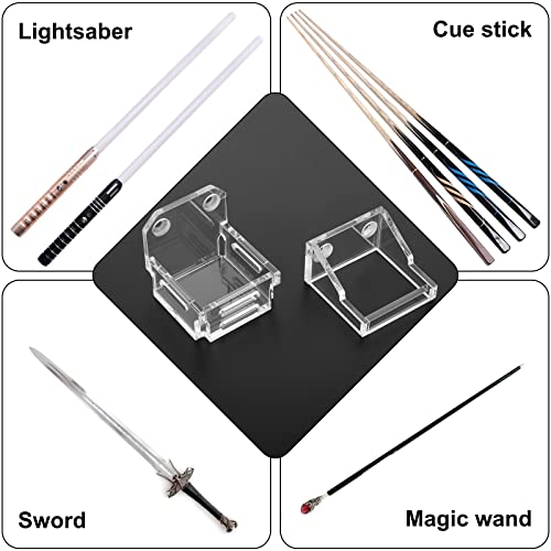 Support sabre laser mural vertical transparent anti-rayures Cosmos 1 - 8