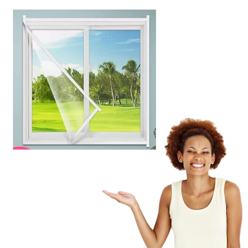 40x125cm, Mosquitera para ventana, malla protectora de insectos para ventana DIY, protección contra mosquitos, protección contra polen