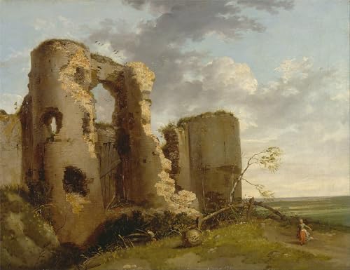 Toile Pevensey par Mortimer : une déco murale style château pour bureau