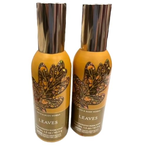 Bath and Body Works Room Freshener Spray - 2 pack Bundle (Leaves - 2 pk)