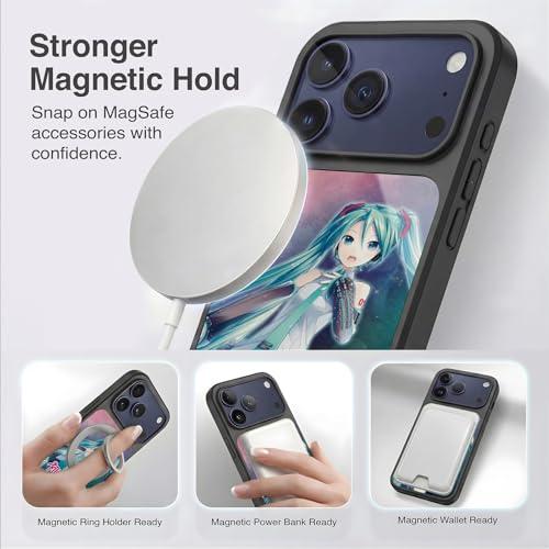 Coque Gel Hatsune Miku iPhone 17 Pro Max Coque Renforcée Head Case