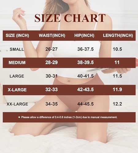 JINFLAIR 6 Pack High Waisted Seamless Thongs For Women No Show Underwear - image 5