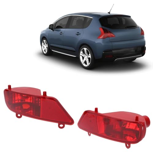Luz trasera antiniebla para viajes seguros en Peugeot 5008 familiar lado derecho 3