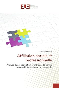 Paperback Affiliation Sociale Et Professionnelle [French] Book