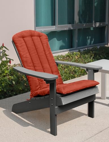Coussin pour chaise Adirondack YEFU à sangles antidérapantes, assise moelleuse 48cm - 8