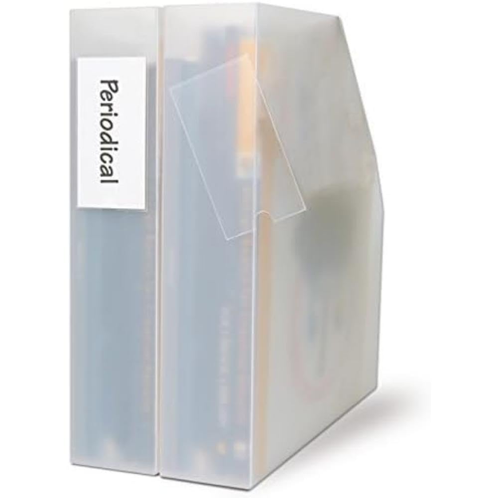 3L - Porte-​étiquettes adhésifs anti reflet - 19 x 75 mm - pochette de 16