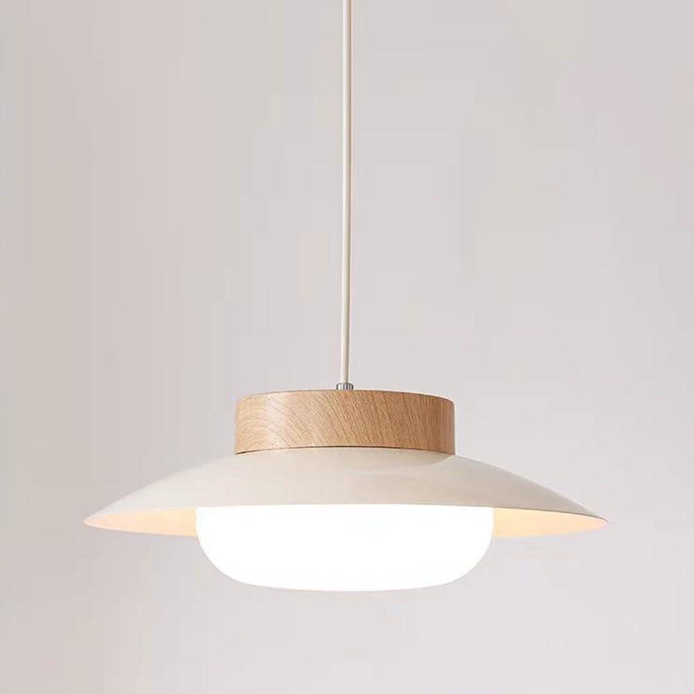 Lámparas colgantes nórdicas modernas Dea Luz, lámpara de techo LED para comedor de 25 cm