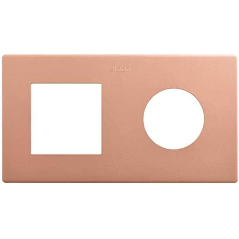 Cadre de finition double ICON pour prise CLEAN schuko encastrée