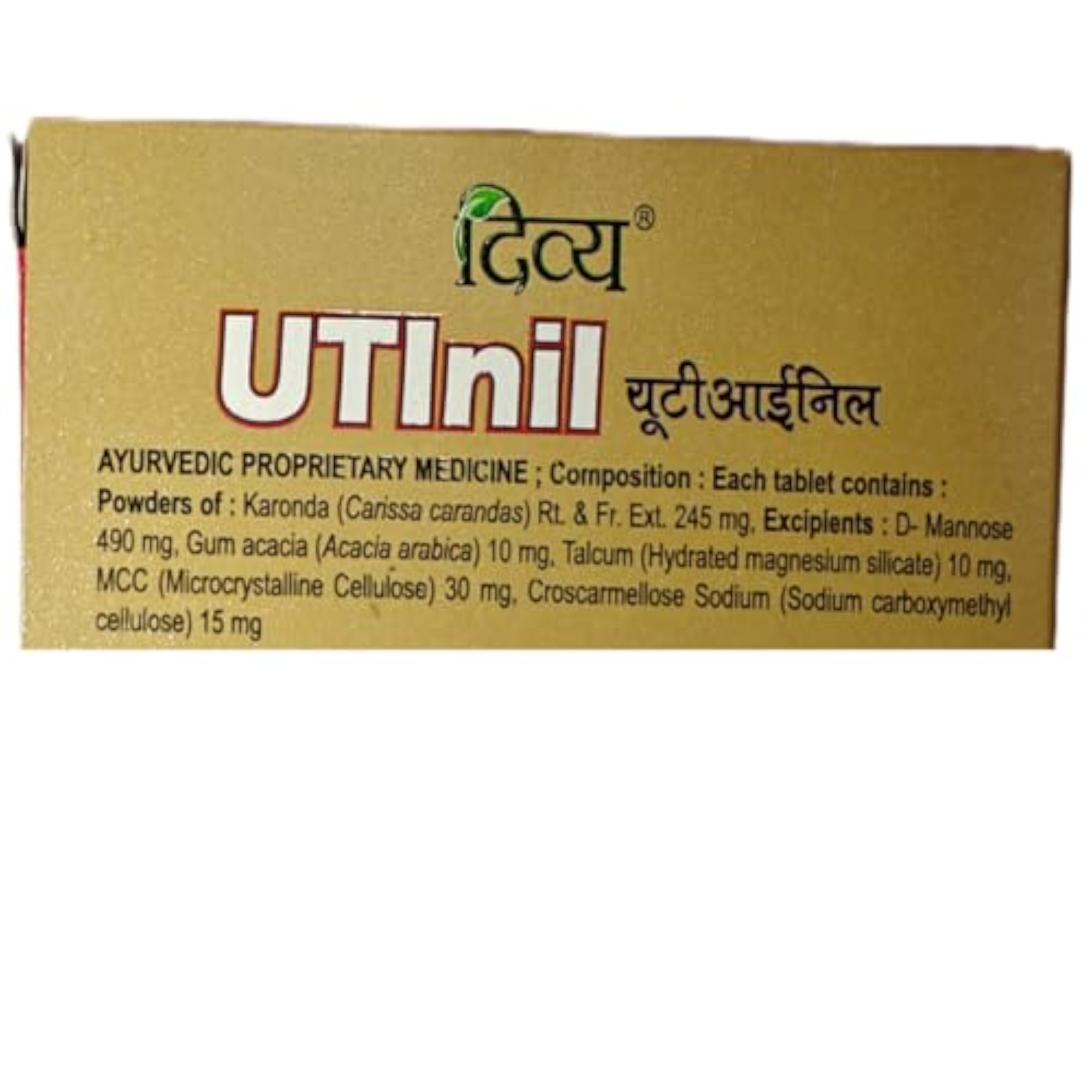 Divya UTInil 30 Tablets by Sahu