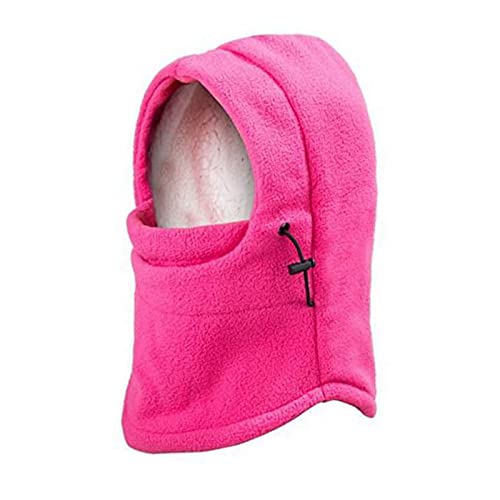 Bonnet coupe-vent enfant rose idéal pour le ski et la luge