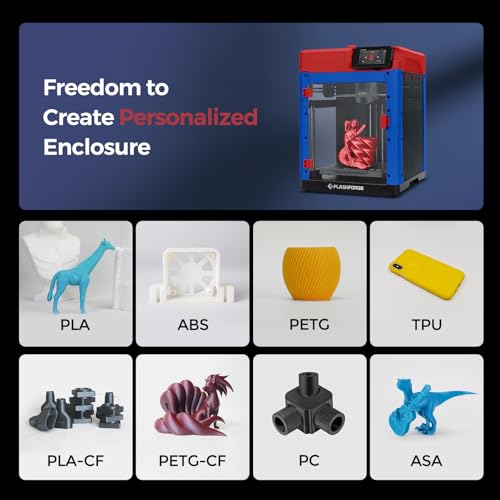 Image of FLASHFORGE Adventurer 5M 3D Printer,Support PLA-CF,Print Size 220x220x220mm | 600mm /s Max High-Speed,CoreXY & Auto Bed Leveling,280C Direct Extruder,3s Detachable Nozzle,DIY AD5M Enlcosure,App Control