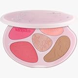 ESSENCE DISNEY THE LITTLE MERMAID FACE PALETTE, ROUGEPALETTE, NR. 01, MEHRFARBIG, 5 FARBEN, NATÜRLICH, SCHIMMERND, METALLISCH, VEGAN, ÖLFREI, OHNE PARABENE, OHNE MIKROPLASTIKPARTIKEL, 1ER PACK (8.9G)