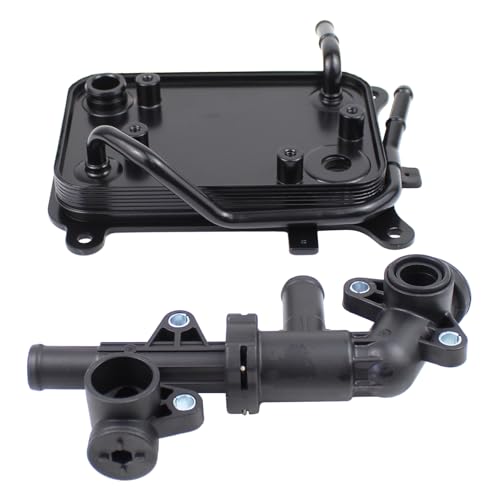 DriveFix ATF Transmission Oil Cooler Warmer and Water Valve for Hyundai Palisade 2020-25, Santa Fe 2.4 3.3 2015-20, Santa Fe Sport 2.4 2015-18, Santa Fe XL 2015-19, Kia Telluride 2020-24