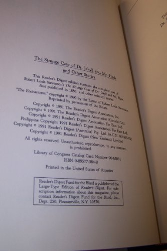 The Strange Case of Dr. Jekyll and Mr. Hyde & O... 0895773848 Book Cover