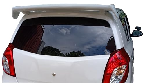 Image of Car Spoiler Compatible to Alto-Astar-Swift-Ritz Fludic Semi-Finished (Unpainted) Fiber Reinforced Plastic (FRP)