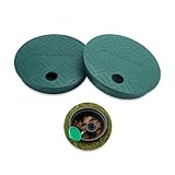 2PCS Sprinkler Valve Cover,ID 5.5" OD 6" Sprinkler Irrigation Valve Box,Valve Box Cover Lid for Outdoor Sprinkler Irrigation Control Water System Lawn,Ideal for Irrigation Systems & Landscaping