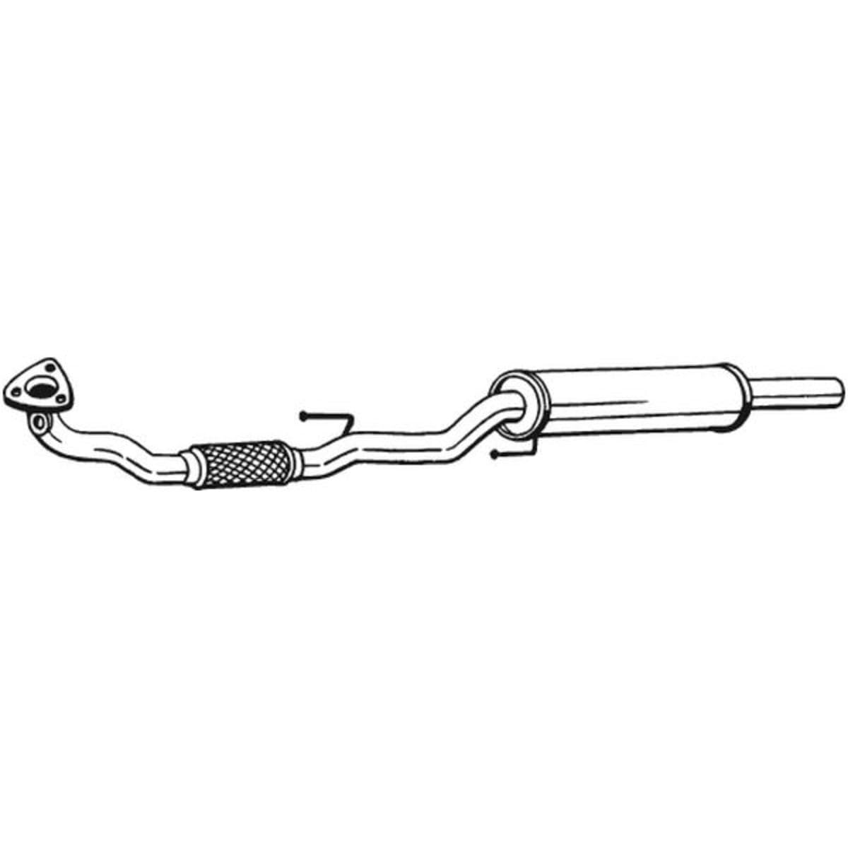 Bosal 280-413 Vorschalldämpfer