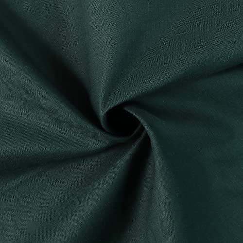 Image of HOULIFE Men's Cotton Handkerchiefs, Solid Color 60S Soft Cotton Hankies for Men Women 6 /12PCS 15.7 inchx15.7 inch