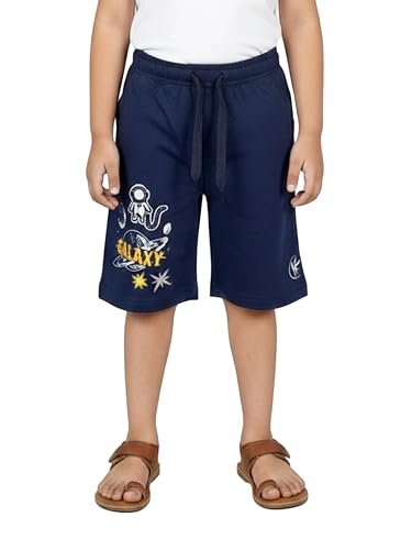 Image of KiddoPanti Boys Knee Length Basic Short