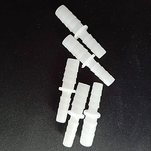 Pipe connector, 5pcs Pagoda Joint 4/6/8/10/12MM Plastic Pipe Connector Hose Connector Pipe Fittings Adapter Hose(4mm 3mm)