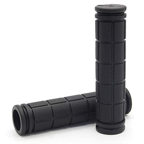 Schwarz Fahrradgriffe, Rutschfester Weichem Gummi Ergonomisch Fahrrad...