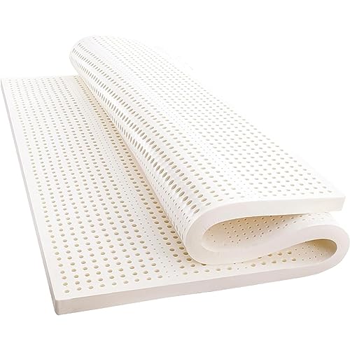 Surmatelas latex naturel 100% supérieur lavable de 1 po