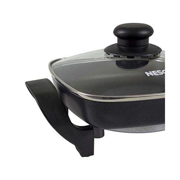 Nesco, Black, ES08, Electric Skillet, 8 inch, 800 watts The