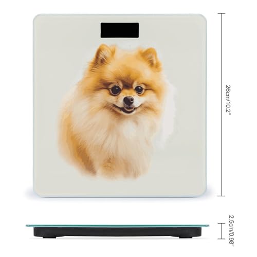 Báscula digital de baño con plataforma de vidrio templado miniatura 2