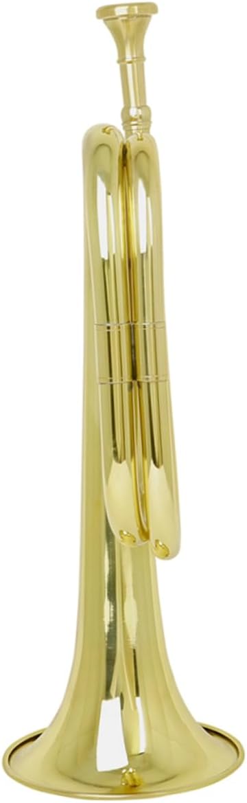 Kisangel Beginner Bugle Trumpet c Trumpet for Band Practice Mute Orchestra Wind Instrument
