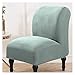 Extensible Housses de Chaise sans Accoudoirs, Housse de Fauteuil pour Accent sans Bras de Grande Taille Protege de Meubles Amovible Lavable pour Salon Chambre Hôtel (Color : #7, Size : 1PC)