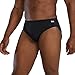 TYR Men's Durafast Elite Solid Racer Swim Suit (Black, 30)