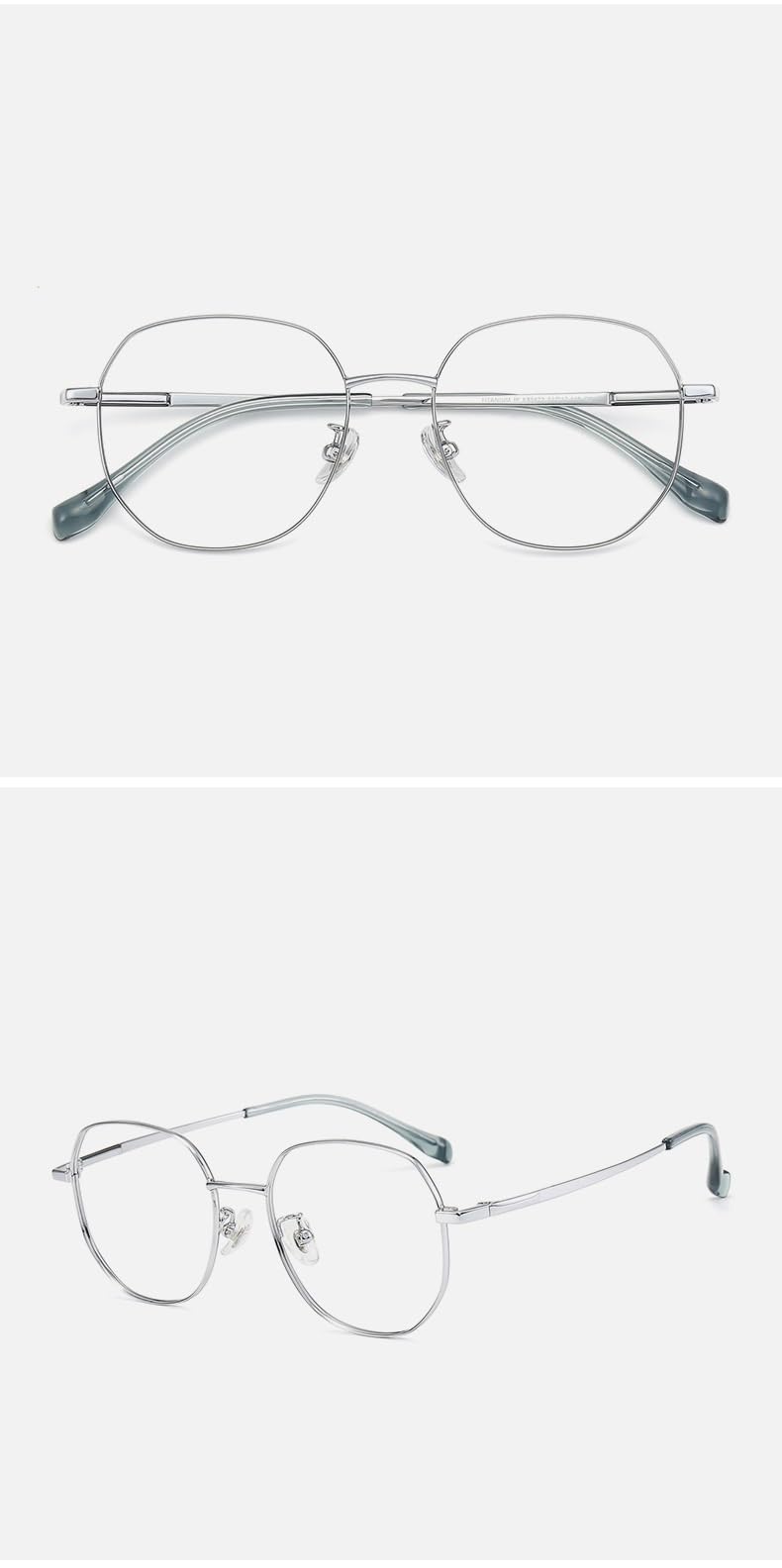 Monture de lunettes optiques pour femmes Lunettes de vue à monture large for femmes