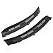 HECASA Wiper Cowl Compatible with 1995-2003 Mercedes-Benz E-Class W210 Replacement for 2108310958 2108311058 Windshield Wiper Cowl Screen Cover Black Plastic & Rubber Pair